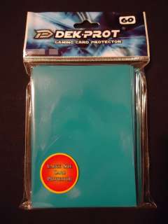 Dek Prot Magic/Pokemon Card Deck Protectors Teal Green 60 Sleeves NEW 