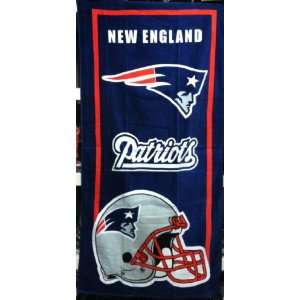 NFL New England Patriots Helmet Fiber Reactive Pool / Bath / Beach 