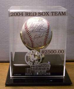 Red Sox 2004 World Series Champion signed Baseball  