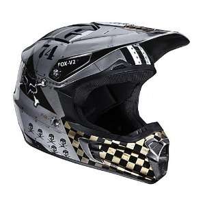  2010 Fox V2 Bomber Motocross Helmet
