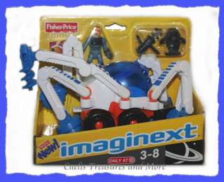 Fisher Price Imaginext SPACE SPIDER Vehicle DVD New  