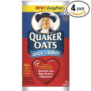 Quaker Oats Quick Oatmeal, 42 Ounce Packages (Pack of 4)  