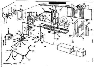 Kenmore  oil furnace Furnace assembly Parts