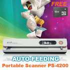 SVP NEW PS4200 Auto Feeding (Motor) Portable Scanner Stand alone 