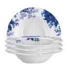 of 4 blue navy pearl arda glassware 99561420 allure handmade 6 in 
