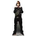 Compatible Justin Bieber   black jacket 24 x 70 Graphic Stand Up