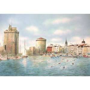  Le Port de la Rochelle by Rolf Rafflewski, 30x23