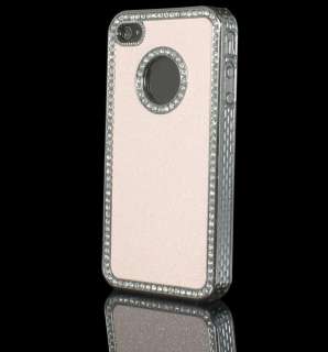 Luxury Bling Diamond Rhinestone Hard Case Cover For Apple iPhone 4 4G 