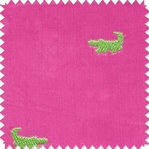  SWATCH   Corduroy Alligator Fabric by Doodlefish Arts 