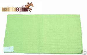 Mayatex Wool Saddle Blanket Horse Pad San Juan Lime Ice  