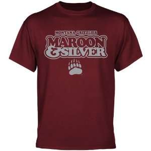  Montana Grizzlies Our Colors T Shirt   Maroon Sports 