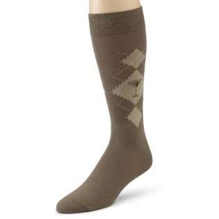 Tommy Bahama Tommy Bahama Mens Argyle Martini Socks, Olive, One Size