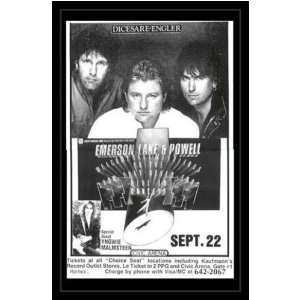 Emerson, Lake and Powell (Group) Music Poster Print   11 X 17 
