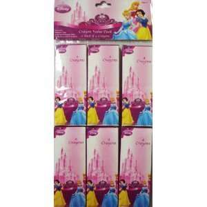  Disney Princess 4ct Crayons 6 Pack 