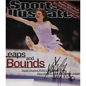  Sarah Hughes autographed Sports Illustrated Magazine 