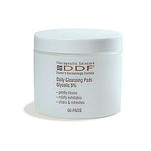  DDF Glycolic 5% Daily Cleansing Pads 60 Piece Beauty