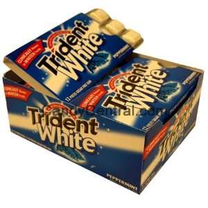 Trident White Peppermint (12 Ct)  Grocery & Gourmet Food