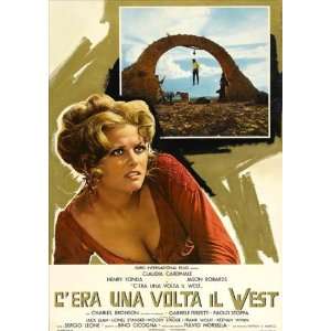 era una volta il West Poster Italian B 27x40 Henry Fonda Claudia 
