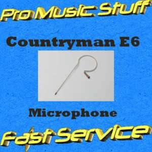 Countryman E6 Wireless Microphone Shure Lemo 3 Pin NEW  