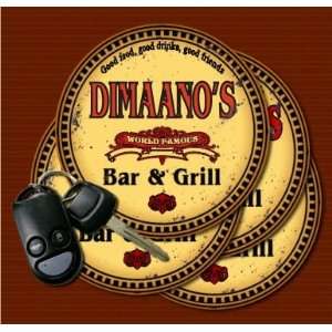  DIMAANOS Family Name Bar & Grill Coasters Kitchen 