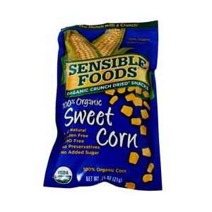 100% Organic Sweet Corn   Crunch Dried snacks  Grocery 