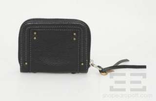 Chloe Navy Blue Leather Small Paddington Wallet  