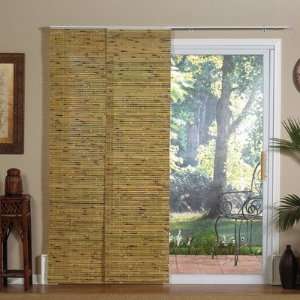  Panel Track Bamboo Blind in Java Natural