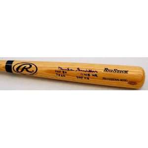 Autographed Duke Snider Bat   Inscribed Stats   Autographed MLB Bats 