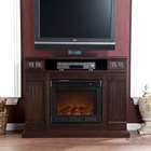   Home Bismark Media 50 Console with Electric Fireplace in Espresso