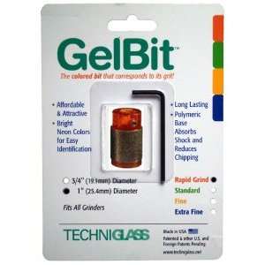    TechniGlass 1 Inch Rapid GelBit Glass Grinder Bit 