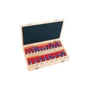  Grizzly H5554 Router Bit 20 pc. Set, 1/4 Shank