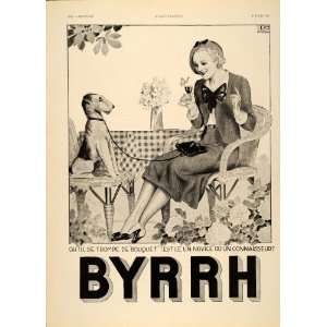  1934 French Ad Byrrh Aperitif Wine Dog Georges Leonnec 