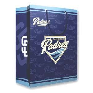  San Diego Padres MLB Medium Gift Bag (9.75 Tall) Sports 