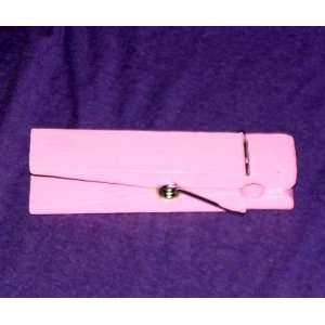  Pink Jumbo Sized Wooden Baby Clothes Pin