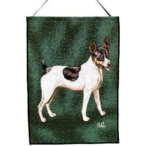 Rat Terrier Tapestry Wall Hanging