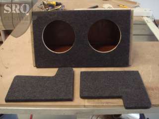 2005 up Ford Mustang Sub Box Enclosure 2 10 Subwoofers  