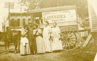 RPPC 1909 MILLVILLE NEW JERSEY DELIVERY WAGON PITTSTON  