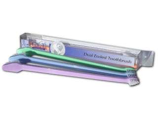CET Dual ended Toothbrush assorted colors for Dogs & Cats  