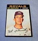 1971 TOPPS 187 TED ABERNATHY EX CONDITION  