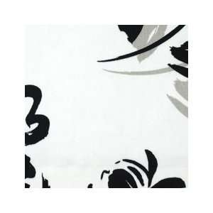  Floral   Large Black white 20861 295 by Duralee Fabrics 