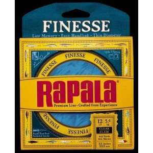  Rapala Finesse Line Clear Mono 10lb Test Sports 