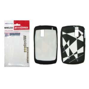  Mybat Black And White Abstract Design Soft Silicone Gel 