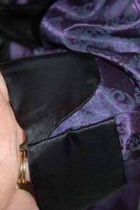   Men VINTAGE 50s Hefner Purple Satin Smoking Lounge Jacket L XL  