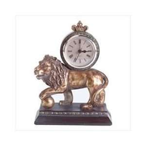  Golden Lion Clock