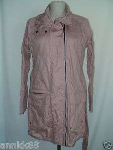 NWD Eddie Bauer Womens Packable Trench Dusty Pink $119  