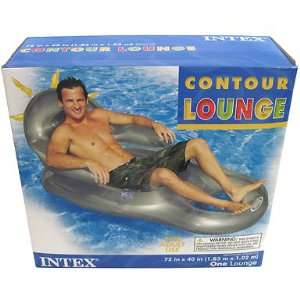  Intex Contour Lounge, TranspTop/SlvrBot  Transparent top 