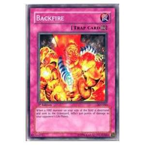   YuGiOh Ancient Sanctuary Backfire AST 046 Common [Toy] Toys & Games