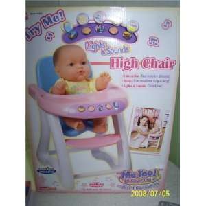  Talking High Chair/Me Too Playtime/Berenguer babies 