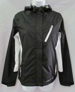   Series New Black Waterproof Windbreaker Jacket Coat Womens S  