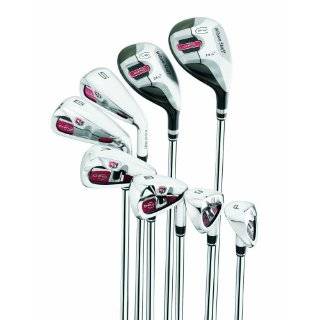 Wilson D FY Combo Iron Set 19.5, 4H, 5 PW with Half and Half Shaft 